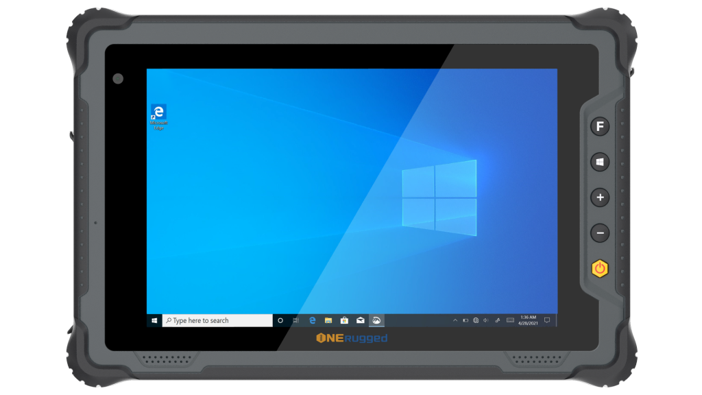 RT-J80M — защищенный планшет Windows 8" с Intel N5100, 8 ГБ ОЗУ, 128 ГБ и IP65 для промышленности и полевых работ.