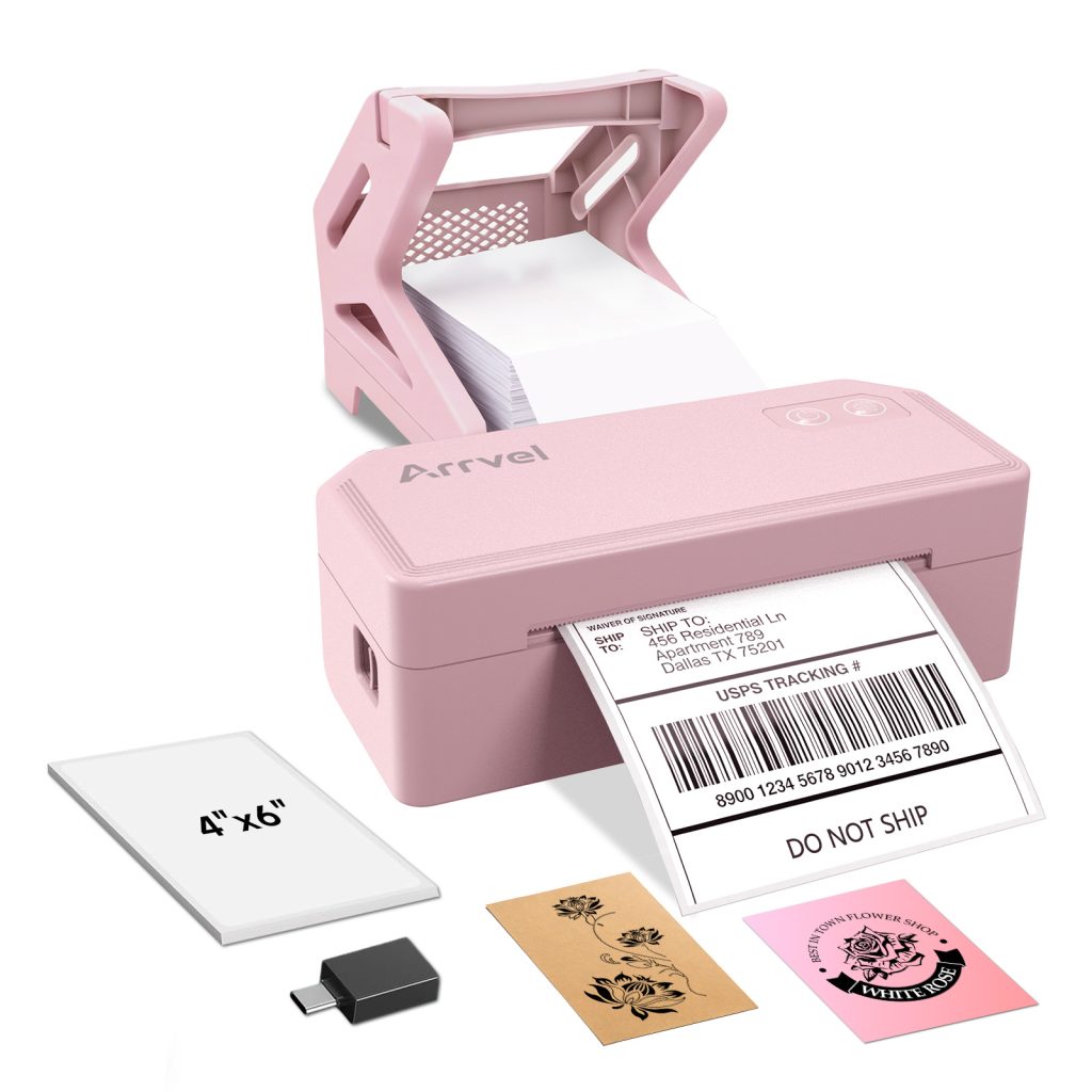 Bluetooth Thermal Shipping Label Printer – Wireless Label Printer